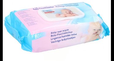 Non-branded Babydoekjes Vochtig 80 Stuks