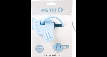 Ebi Petit Kauwspeeltje Cleo 8x6.5 cm - Hondenspeelgoed - Blauw