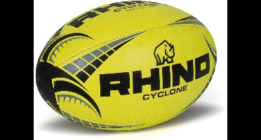 Rhino Cycloon Rugbybal Fluo Geel - Maat 4