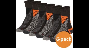Xtreme Sockswear Wandelsokken - 6 paar wandel sokken - Multi Green - Maat 45/47