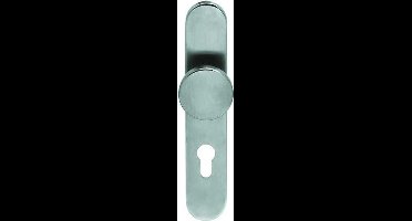 Knopgarnituur pendeldeur PL rvs mat PC72 LS