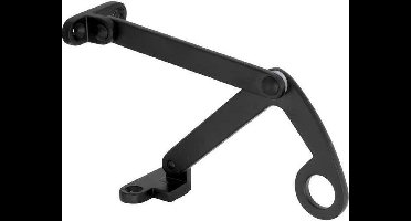 Artitec Wallebroek Combi uitzetter Elegant 175mm mat zwart