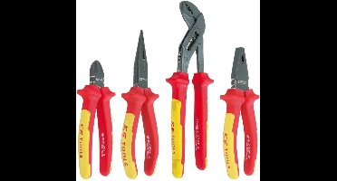 Set geïsoleerde tangen KS TOOLS Ergotorque - 4 stuks - 117.1100