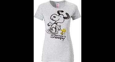 Logoshirt T-Shirt Snoopy & Woodstock Happiness