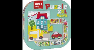 Apli Kids XXL Kinderpuzzel Stad