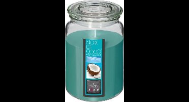 Le Comptoir de la Bougie geurkaars kokosnoot - geurkaarsen - kokonoot geur - 510g - Turqoise