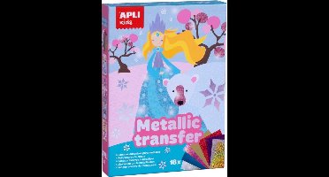 Apli Kids Metallic Transfer Prinsessen