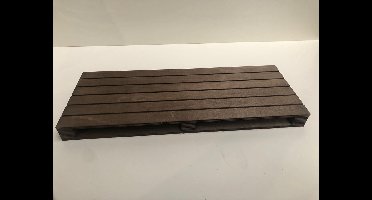 Bisetti Pallet Presenteerplank L Donker 40x15xh3