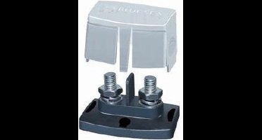 Blue Sea Systems Dual Powerpost-connectorisolator Zwart