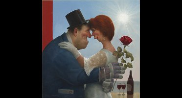 Kaart - Comello - Marius van Dokkum - Klein - Boer trouwt vrouw