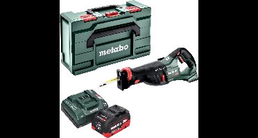 Metabo SSEP 18 LT BL accu reciprozaag 18 V 32 mm borstelloos + 1x LiHD accu 10.0 Ah + lader + metabox