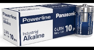 Panasonic Powerline C LR14AD Alkaline Batterij 60 Stuks