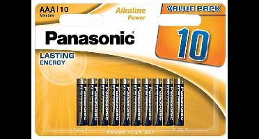 Panasonic Alkaline Power AAA Alkaline Batterijen 120 Stuks