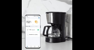 Slim koffiezetapparaat - Slimme stekker voor tussen uw koffiezetapparaat en het stopcontact - Slimme stekker met energiemeting - enkelvoudig