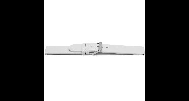 Horlogeband D506 Wit Ongestikt 14x14 mm Quickswitch
