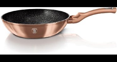 Berlinger Haus Rose Gold Serie - Graniet Wokpan - 28cm - Turbo Inductie