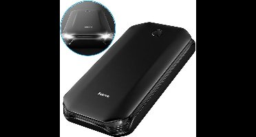 Baseus 8000mAh Jumpstarter - Draagbare Starter - Powerbank - Jumpstarter voor Auto - 12V - Accukabel Auto - Startkabels - Snelstarter - Starthulp voor Auto - Startbooster 800A (CRJS01-01) zwart