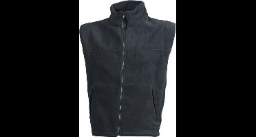 James and Nicholson Unisex Vlies Vest (Donkergrijs)