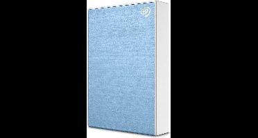 Seagate One Touch - Externe harde schijf - USB 3.0 Micro-B - HDD - 4TB - Blauw