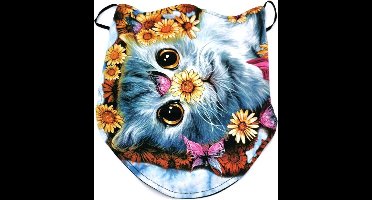 Design Biker sjaals - Biker-sjaal Daisy Cat