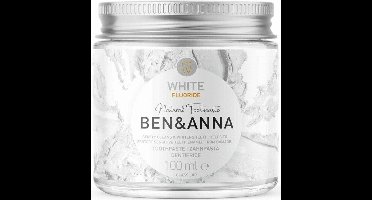 BEN&ANNA whitening tandenpasta 100 ml met fluoride