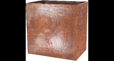 Vierkante plantenbak van Cortenstaal 60x40x60