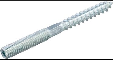 Stokeind bout M8 x 50mm - 10 stuks