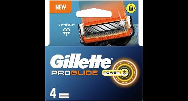 Scheermes Gillette Fusion Proglide Power (4 Stuks)