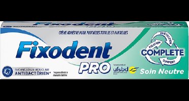 Fixodent Kleefpasta Pro Complete Zorg & Neutraal - 47 gram
