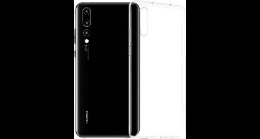 Huawei P20 Pro - Transparant siliconen hoesje