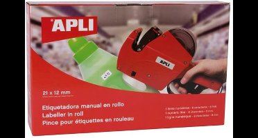 Handmatige Labelmachine Apli 101418 Rood