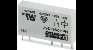 Phoenix Contact REL-MR- 4,5DC/21 PCB relais 4,5 V DC 6 A 1 wissel 10 pc(s)