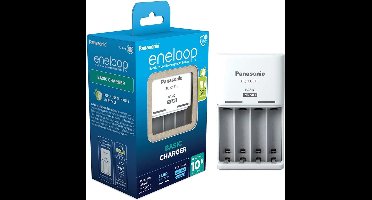 Panasonic Eneloop Basisoplader (BQ-CC51E) - Wit