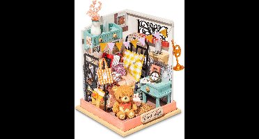 Robotime Rolife Sweet Dream DS016 - Slaapkamertje - Knutselen - DIY - Miniatuur - Hobby - Bouwpakket
