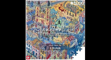 Good Loot Edward Dwurnik Imagination Puzzle Radzymin (1000 pieces) Puzzles