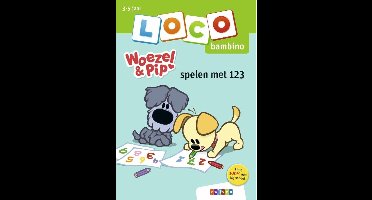 Loco Bambino - Boekje - Woezel en Pip - Spelen met 123 - 3-5 jaar