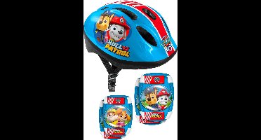 Nickelodeon Paw Patrol 5-delige Skatebescherming 50-56 Cm Blauw Maat S/m
