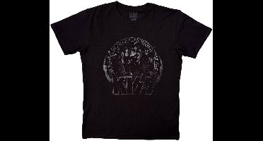 Kiss - Spaceman Heren Tshirt - S - Zwart