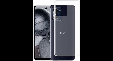 Just in Case hoesje geschikt voor HMD Pulse Pro Hoesje Siliconen - Flexibele Case - Transparant