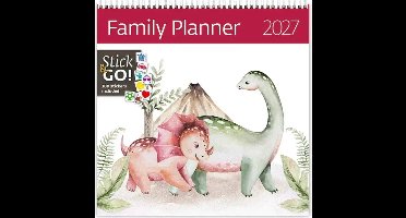 Familieplanner 2027 voor 5 personen