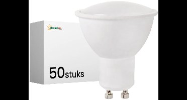 Spectrum LED Lamp GU10 1.5W - 230V - 120 Lumen - 3000K Warm Wit - Gezellig licht - Energiezuinig - 50 stuks