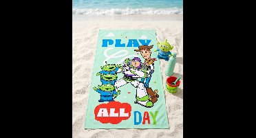Toys Story play all day strandlaken 70 x 140 cm polyester