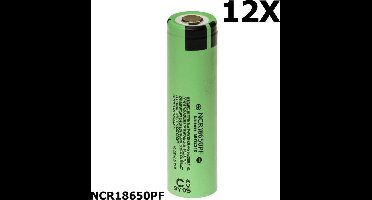 12 Stuks - Panasonic NCR18650PF 10A 18650