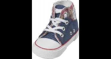 Playshoes sneakers jeansblauw