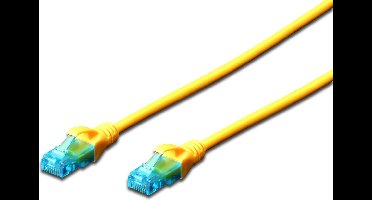 Digitus Patchcord Utp Cat 5E 2M Pvc Geel Voor Computer En Locatie