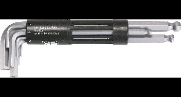KS Tools Classic Serie - Inbussleutelset 3 in 1 - Extra Lang - Kogelkop - DIN/ISO 2936