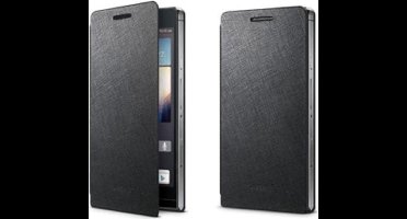 Huawei Flip Case voor Huawei Ascend P6 - Zwart