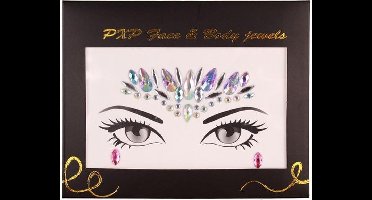PartyXplosion Face & Body Jewels - CARNAVAL- FESTIVAL - PRIDE - Model D 18203