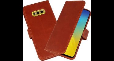 Rico Vitello Bruin Echt Leder Hoesje voor Samsung Galaxy S10e