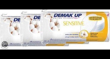 Demak'Up Sensitive Silk - Wattenschijfjes - 3 x 48 stuks - Voordeelverpakkin